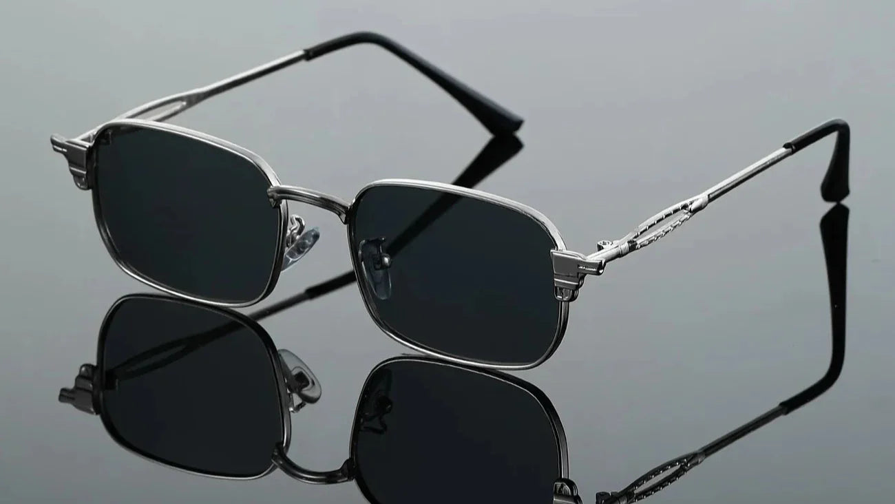Vintage Classical Square Frame Fashion Glasses for gifts for family and friends