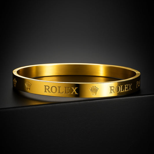 Rolex Golden Stainless Steel Bracelet