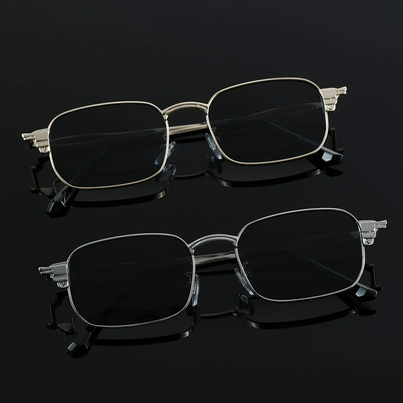 Vintage Classical Square Frame Fashion Glasses for gifts for family and friends